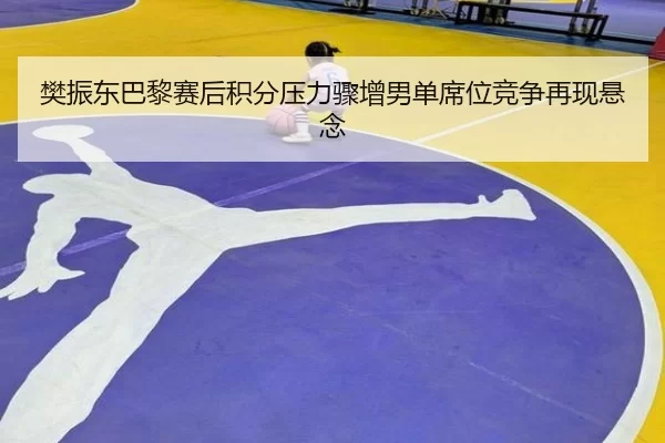 樊振东巴黎赛后积分压力骤增男单席位竞争再现悬念